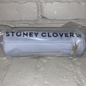 Stoney Clover Lane Makeup brush pouch in baby blue New!